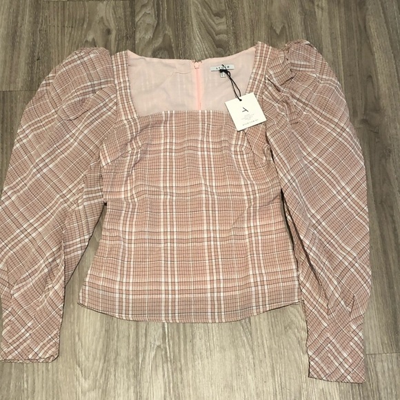 Revolve Atoir Puff Sleeve Blouse - Picture 1 of 5
